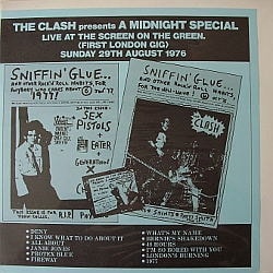 THE CLASH   A Midnight Special   Live At The Screen On The Green