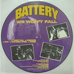 BATTERY - Let The Past Go / We Won't Fall レコード通販