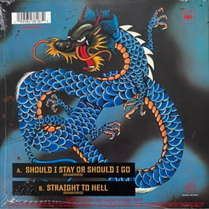 THE CLASH - Should I Stay Or Should I Go (7 inch Yellow Vinyl